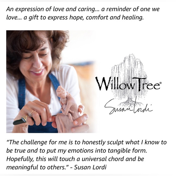 Willowtree Figurine: “Kept Forever In The Heart” - Picture 8 of 10